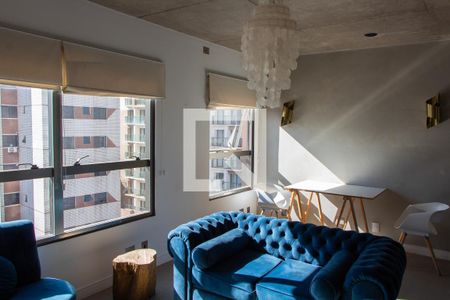 SALA de apartamento à venda com 1 quarto, 79m² em Centro, Campinas