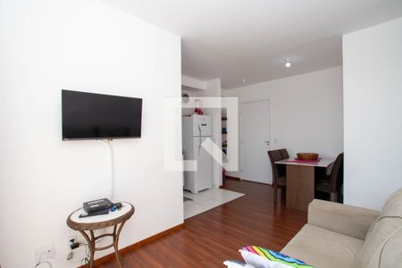 Sala de apartamento para alugar com 2 quartos, 46m² em Vila São João, Guarulhos