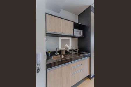 Cozinha de kitnet/studio à venda com 1 quarto, 26m² em Vila Mariana, São Paulo