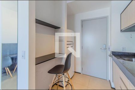 Cozinha de kitnet/studio à venda com 1 quarto, 26m² em Vila Mariana, São Paulo