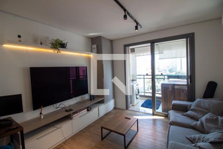 Sala de apartamento para alugar com 1 quarto, 75m² em Cidade Monções, São Paulo