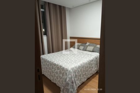 Quarto 1 de apartamento à venda com 2 quartos, 48m² em Califórnia, Contagem