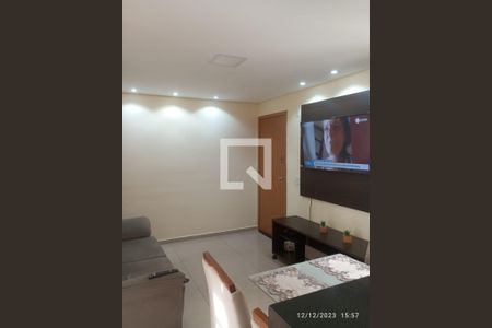 Sala de apartamento à venda com 2 quartos, 48m² em Califórnia, Contagem