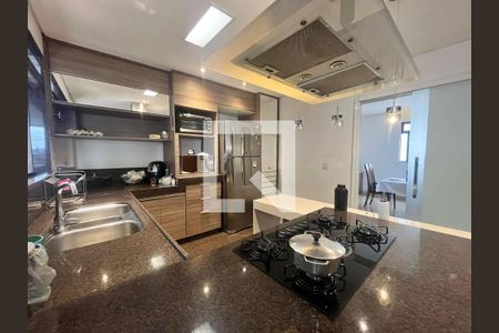 Cozinha de apartamento à venda com 3 quartos, 310m² em Inconfidentes, Contagem