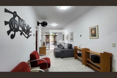 Sala de apartamento para alugar com 2 quartos, 76m² em Pompéia, Santos