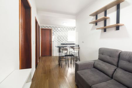 Sala  de apartamento para alugar com 2 quartos, 42m² em Vila Antonina, São Paulo