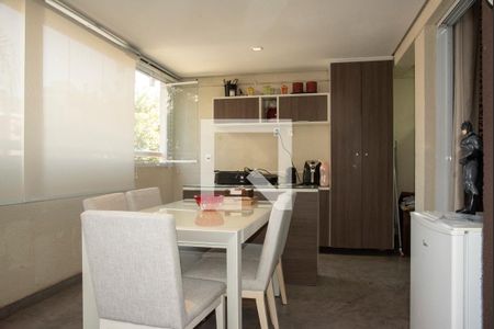 Sala - Varanda gourmet de apartamento à venda com 2 quartos, 77m² em Vila Monte Alegre, São Paulo