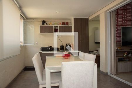 Sala - Varanda gourmet de apartamento à venda com 2 quartos, 77m² em Vila Monte Alegre, São Paulo