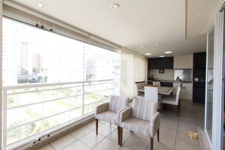 Varanda gourmet de apartamento para alugar com 5 quartos, 178m² em Vila Gomes Cardim, São Paulo