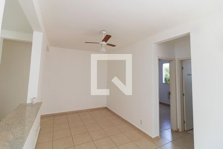 Sala de apartamento para alugar com 2 quartos, 48m² em Reserva Sul Condomínio Resort, Ribeirão Preto