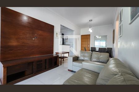 Detalhe Sala de apartamento para alugar com 1 quarto, 105m² em José Menino, Santos
