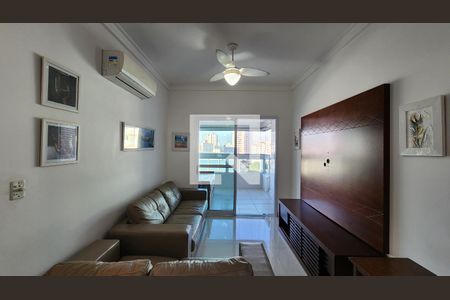 Sala de apartamento para alugar com 1 quarto, 105m² em José Menino, Santos