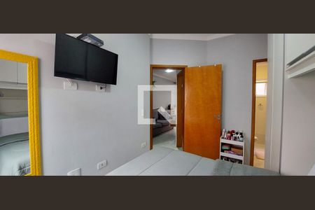 Quarto 1 suíte de apartamento à venda com 2 quartos, 96m² em Vila Scarpelli, Santo André