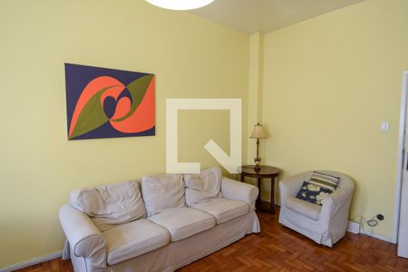 Sala de apartamento à venda com 3 quartos, 125m² em Leblon, Rio de Janeiro