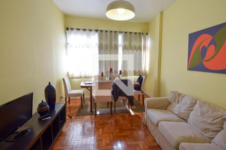 Sala de apartamento à venda com 3 quartos, 125m² em Leblon, Rio de Janeiro