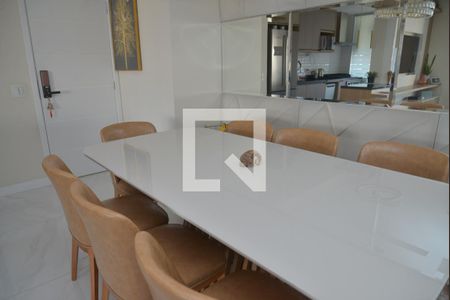 Sala de Jantar de apartamento à venda com 3 quartos, 113m² em Centro, Santo André