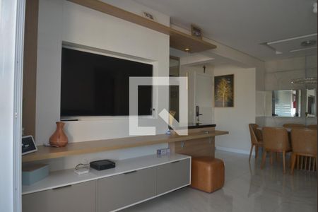 Sala de apartamento para alugar com 3 quartos, 113m² em Centro, Santo André