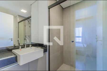 Banheiro de kitnet/studio à venda com 1 quarto, 25m² em Vila Mariana, São Paulo