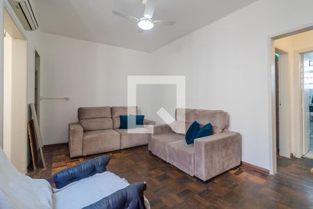 Sala de apartamento à venda com 3 quartos, 110m² em Farroupilha, Porto Alegre