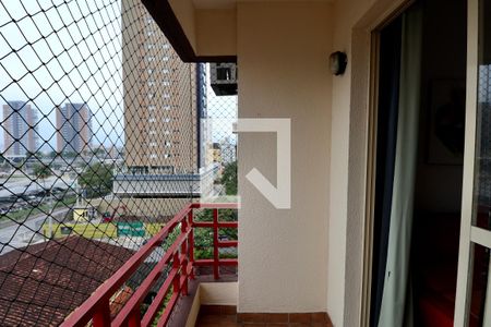 Varanda de apartamento para alugar com 2 quartos, 62m² em Jardim Santa Genoveva, Guarujá