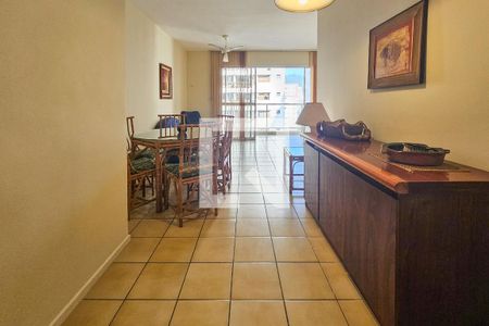 Sala de apartamento para alugar com 3 quartos, 110m² em Pitangueiras, Guarujá