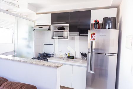 Cozinha de apartamento à venda com 2 quartos, 46m² em Jardim São Francisco (zona Leste), São Paulo