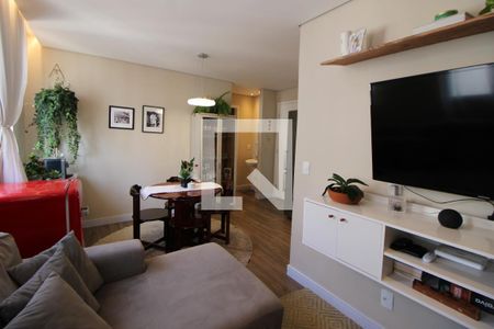 Sala / Cozinha de apartamento à venda com 1 quarto, 35m² em Vila Barbosa, São Paulo