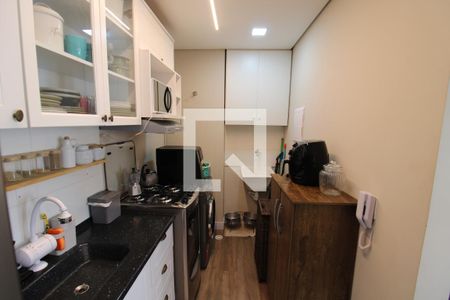 Sala / Cozinha de apartamento à venda com 1 quarto, 35m² em Vila Barbosa, São Paulo