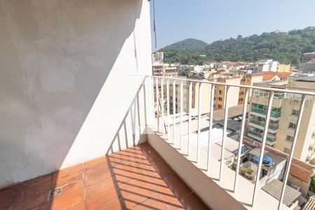 Varanda da Sala de apartamento à venda com 1 quarto, 79m² em Vila Isabel, Rio de Janeiro