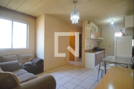 Sala de apartamento à venda com 2 quartos, 43m² em Canudos, Novo Hamburgo