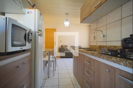 Cozinha de apartamento para alugar com 2 quartos, 43m² em Canudos, Novo Hamburgo