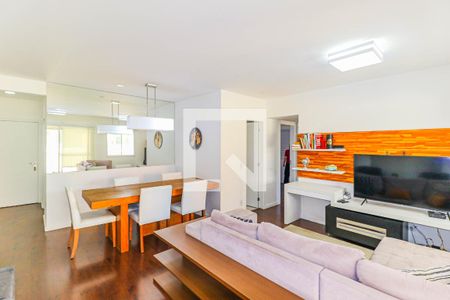 Sala de apartamento à venda com 2 quartos, 83m² em Chácara Santo Antônio (zona Sul), São Paulo