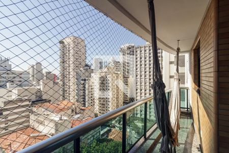 Varanda de apartamento à venda com 2 quartos, 70m² em Santa Cecília, São Paulo