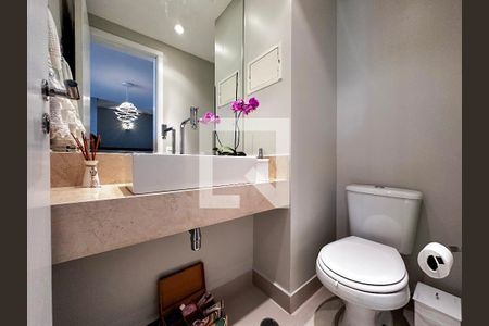 Lavabo de apartamento à venda com 2 quartos, 138m² em Brooklin Paulista, São Paulo