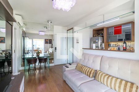 Sala de apartamento à venda com 1 quarto, 55m² em Vila Gertrudes, São Paulo