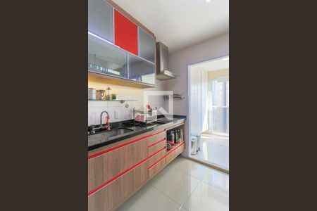 Cozinha de apartamento à venda com 1 quarto, 55m² em Vila Gertrudes, São Paulo