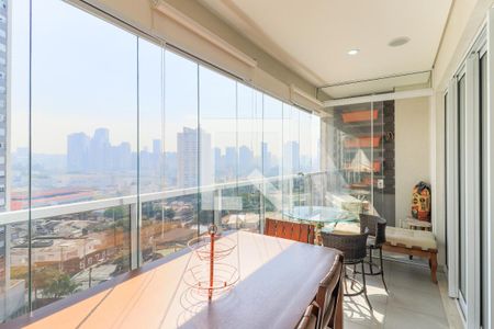 Varanda de apartamento à venda com 1 quarto, 55m² em Vila Gertrudes, São Paulo