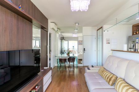 Sala de apartamento à venda com 1 quarto, 55m² em Vila Gertrudes, São Paulo