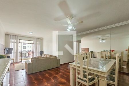 Sala de apartamento para alugar com 4 quartos, 180m² em Loteamento João Batista Julião, Guarujá