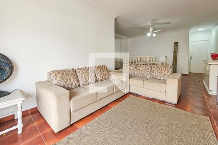 Sala de apartamento para alugar com 4 quartos, 180m² em Loteamento João Batista Julião, Guarujá