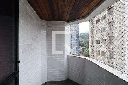 Varanda de apartamento para alugar com 2 quartos, 65m² em Jardim Las Palmas, Guarujá