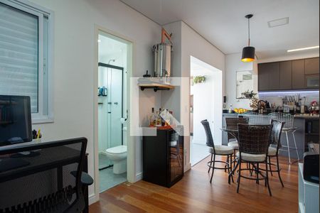 Sala - Escritório de apartamento à venda com 1 quarto, 50m² em Bela Vista, São Paulo