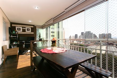 Varanda gourmet de apartamento à venda com 3 quartos, 101m² em Tatuapé, São Paulo