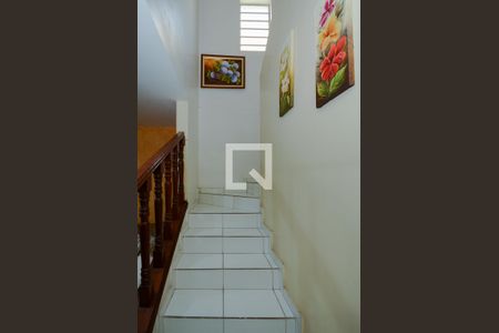 Sala - acesso aos quartos de casa à venda com 2 quartos, 150m² em Dos Casa, São Bernardo do Campo