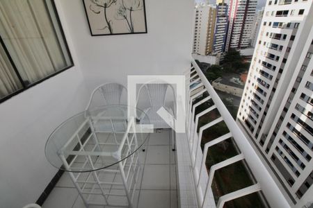 Varanda da Sala de apartamento para alugar com 2 quartos, 75m² em Pituba, Salvador