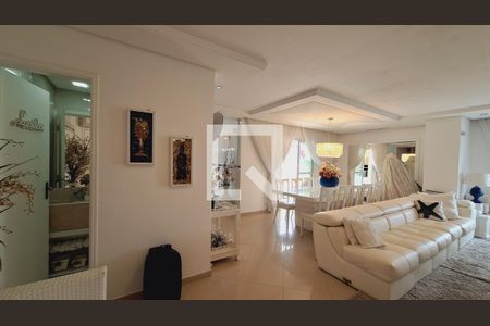 Sala de apartamento para alugar com 4 quartos, 244m² em Guilhermina, Praia Grande