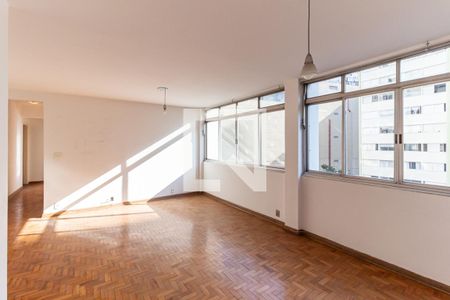 Sala de apartamento à venda com 3 quartos, 98m² em Santa Cecília, São Paulo