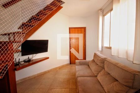 sala de apartamento à venda com 2 quartos, 112m² em Sagrada Família, Belo Horizonte