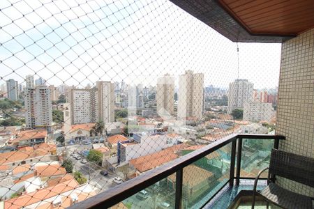 Sala - Varanda de apartamento à venda com 3 quartos, 129m² em Vila Dom Pedro Ii, São Paulo