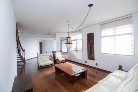 Sala 1 de apartamento para alugar com 4 quartos, 400m² em Serra, Belo Horizonte